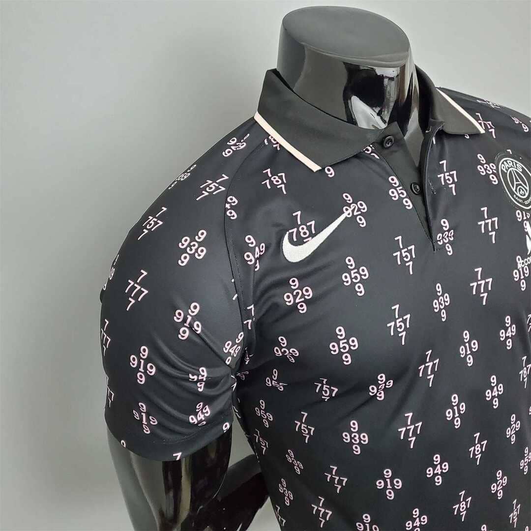 Paris Saint-Germain 2021/22 Polo Noir