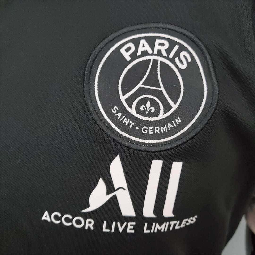 Paris Saint-Germain 2021/22 Polo Noir & Rose