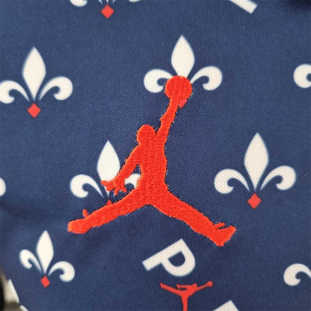 Paris Saint-Germain 2018/19 Polo Bleu Fleur de Lys