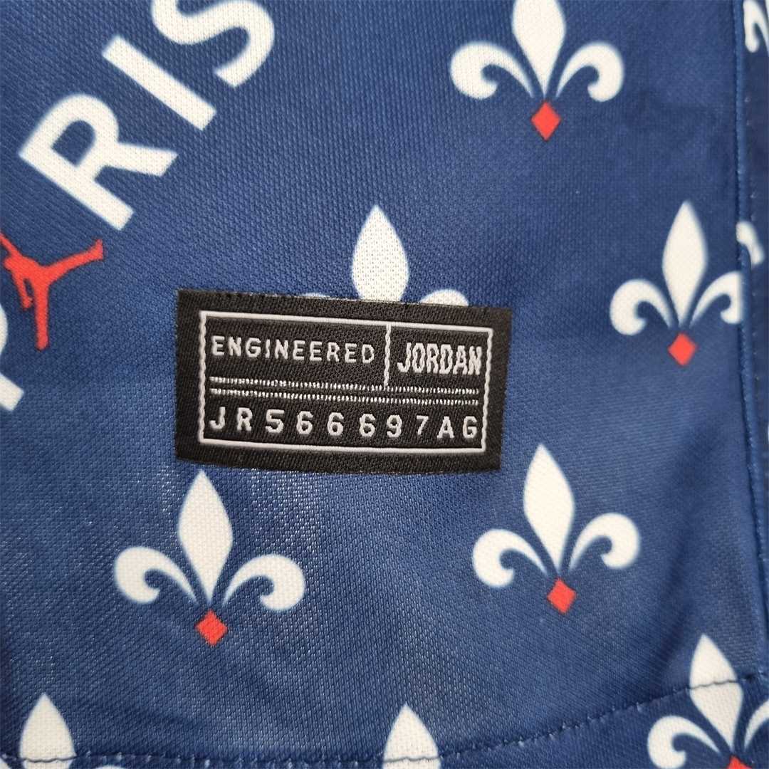 Paris Saint-Germain 2018/19 Polo Bleu Fleur de Lys