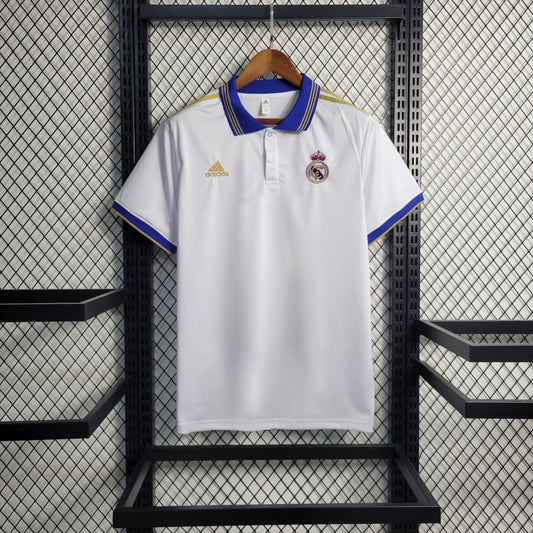 Real Madrid 23/24 Polo Blanc