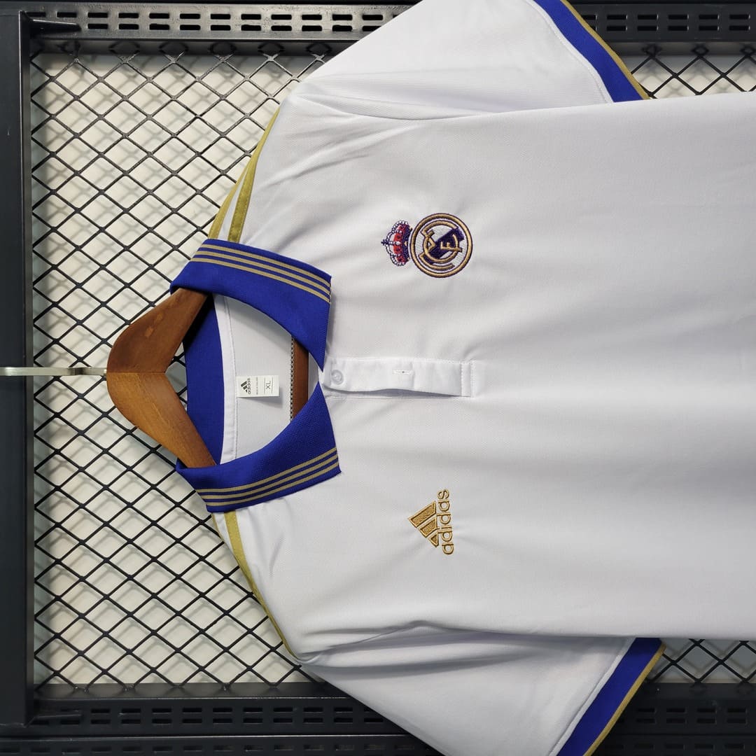 Real Madrid 23/24 Polo Blanc