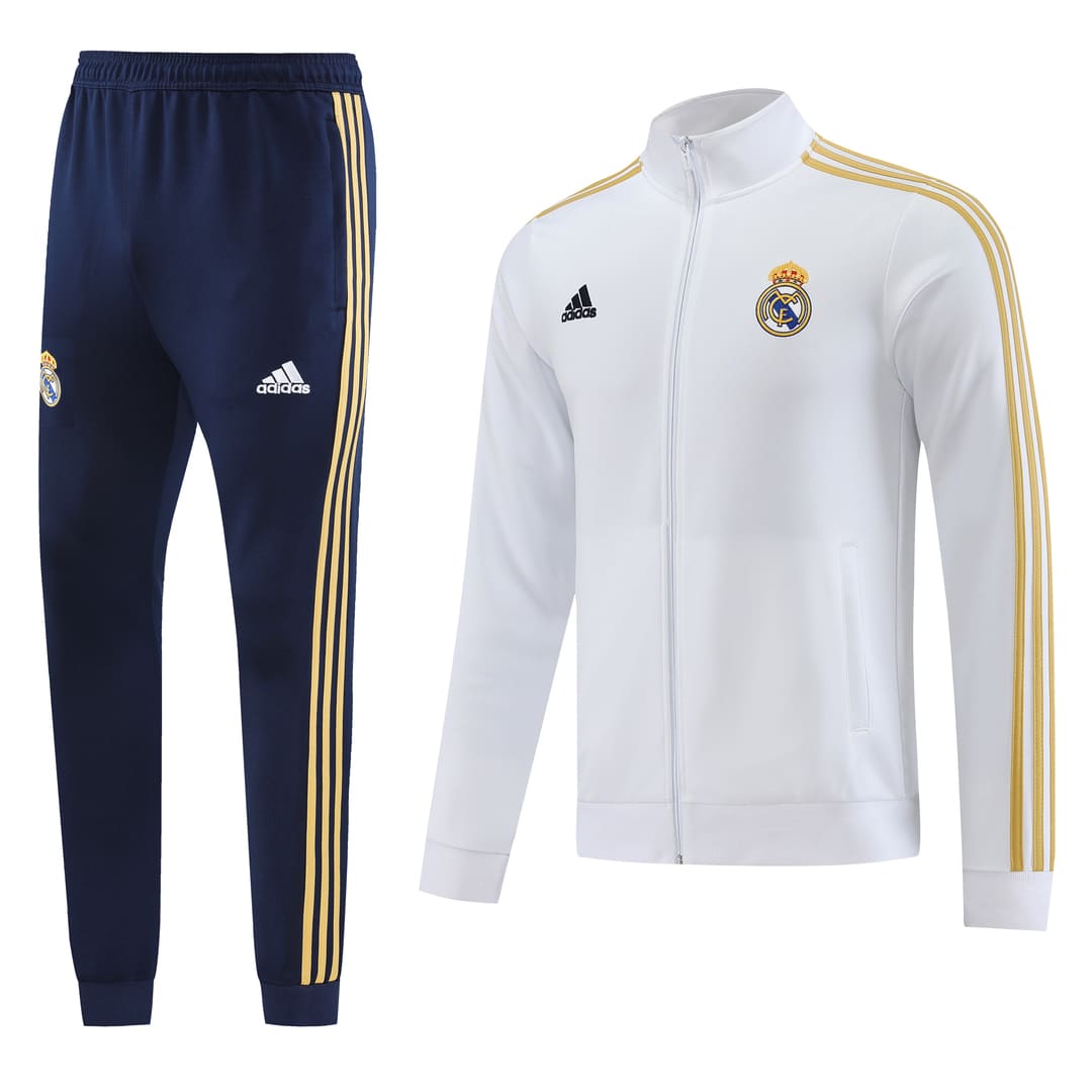 Real Madrid 23/24 - Veste/Survêtement Blanc