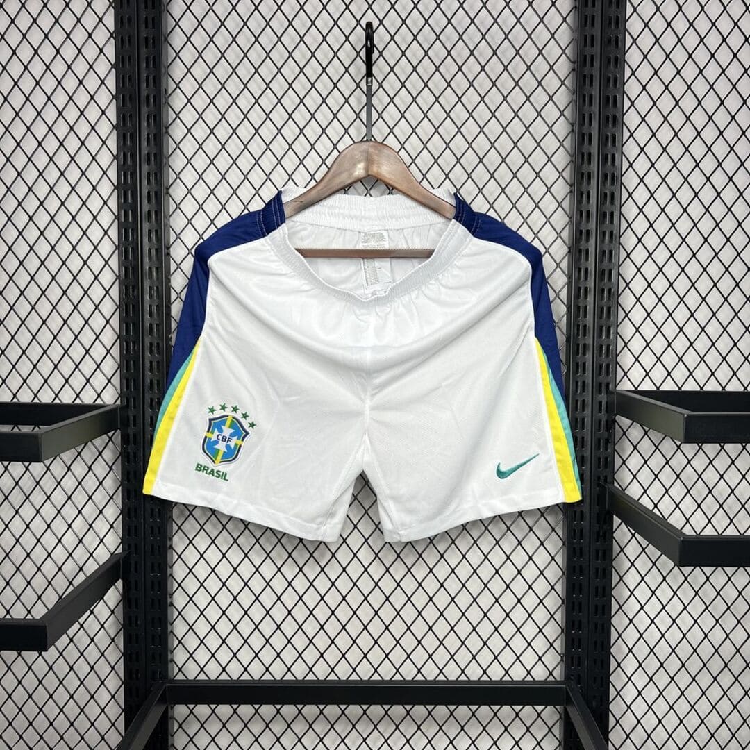 Brésil 2024 Short Blanc