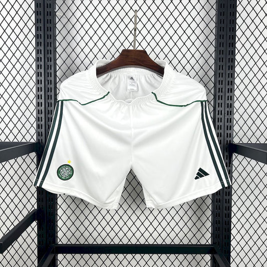 Celtic Glasgow 25/26 Short Blanc