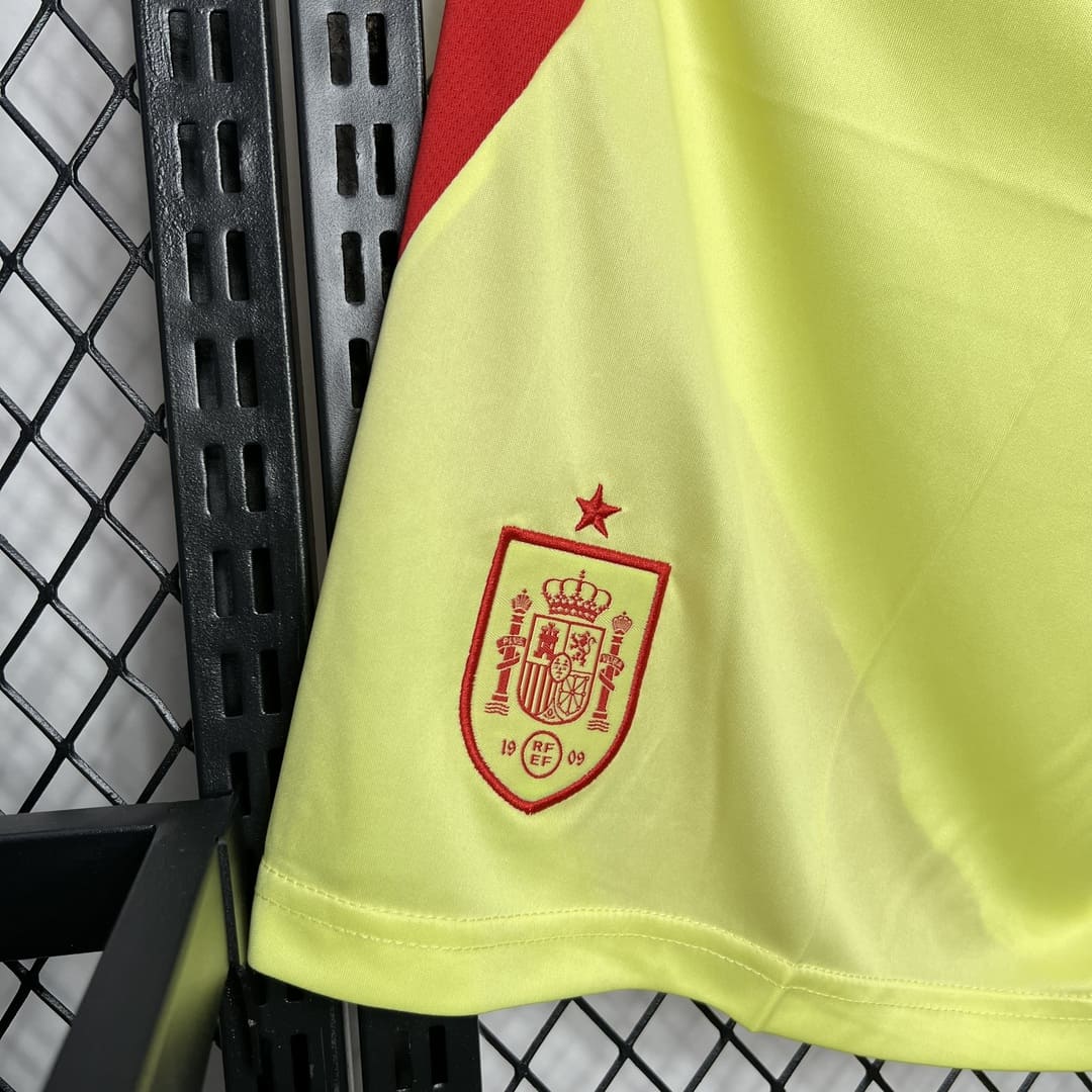 Espagne 2024 Short Jaune