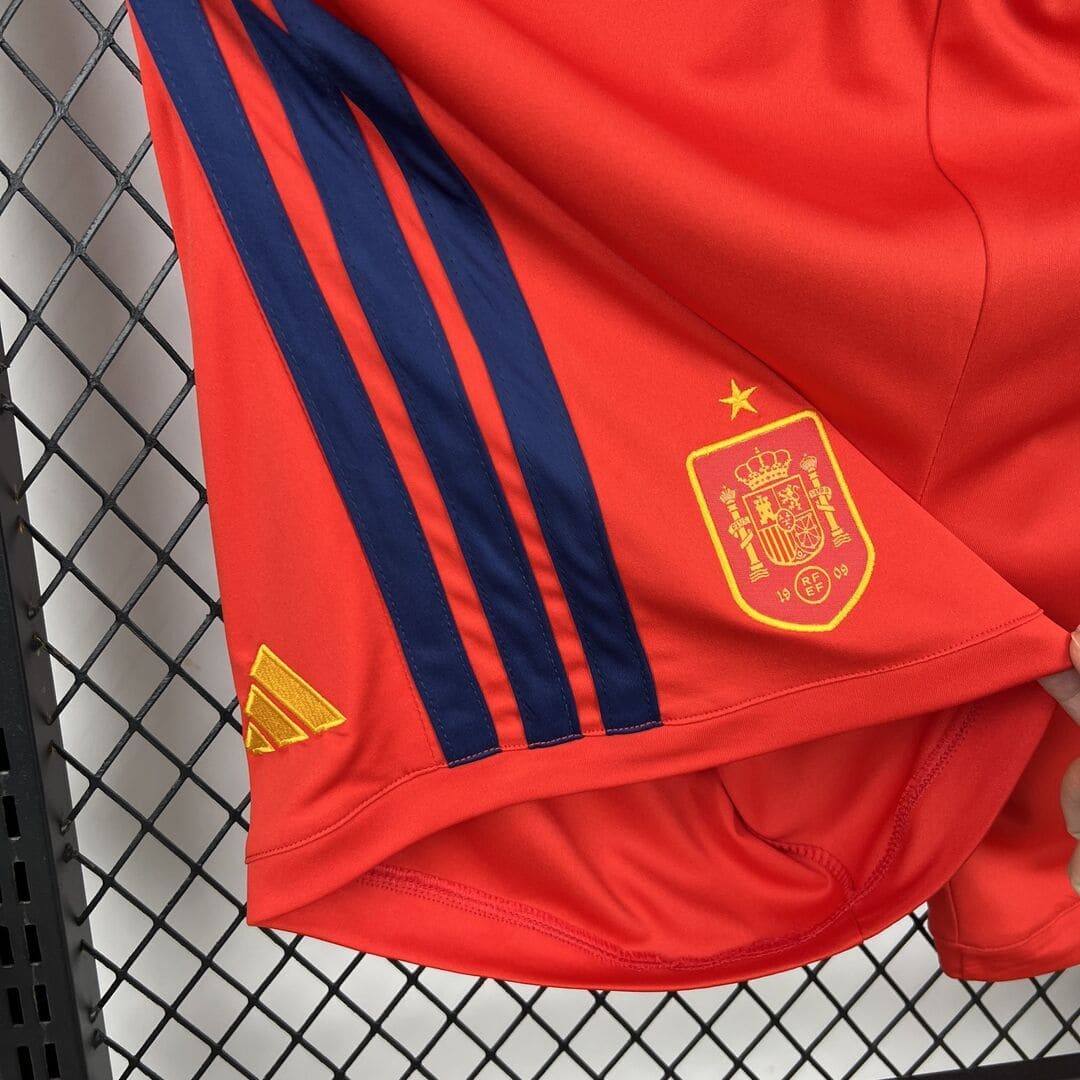 Espagne 2026 Short Rouge