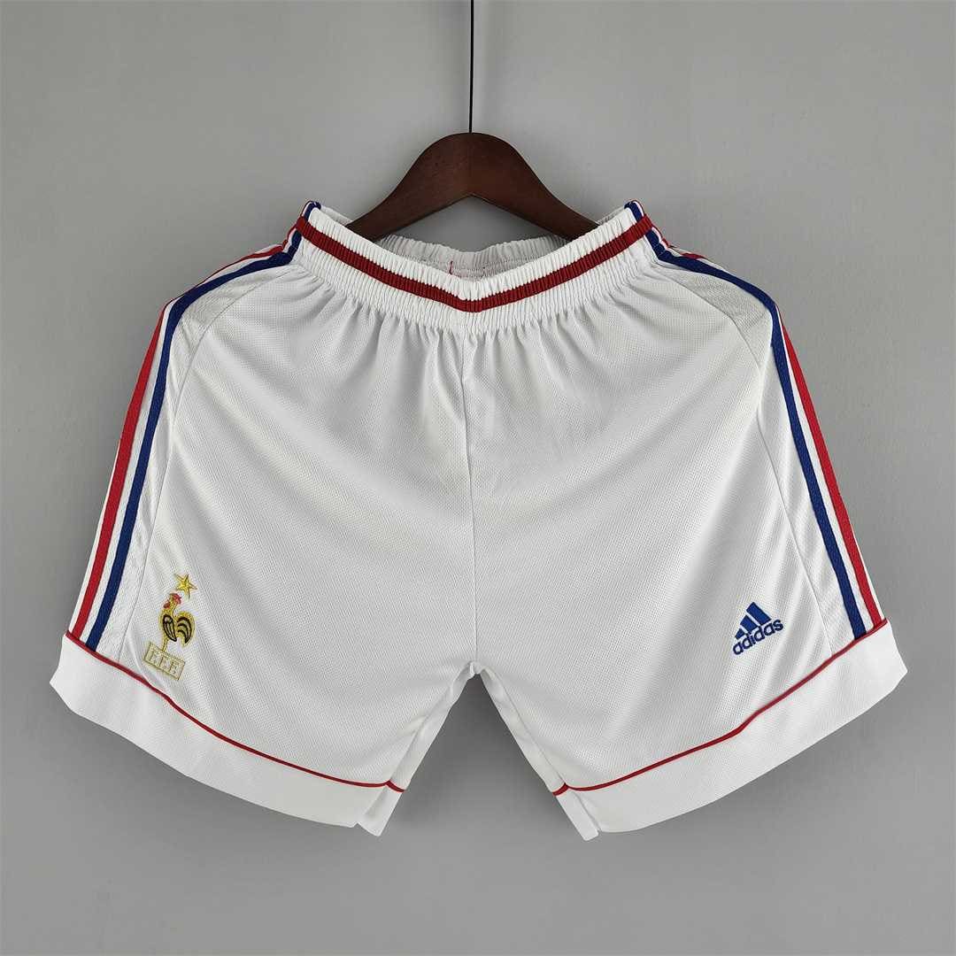 France 1998 Short Blanc