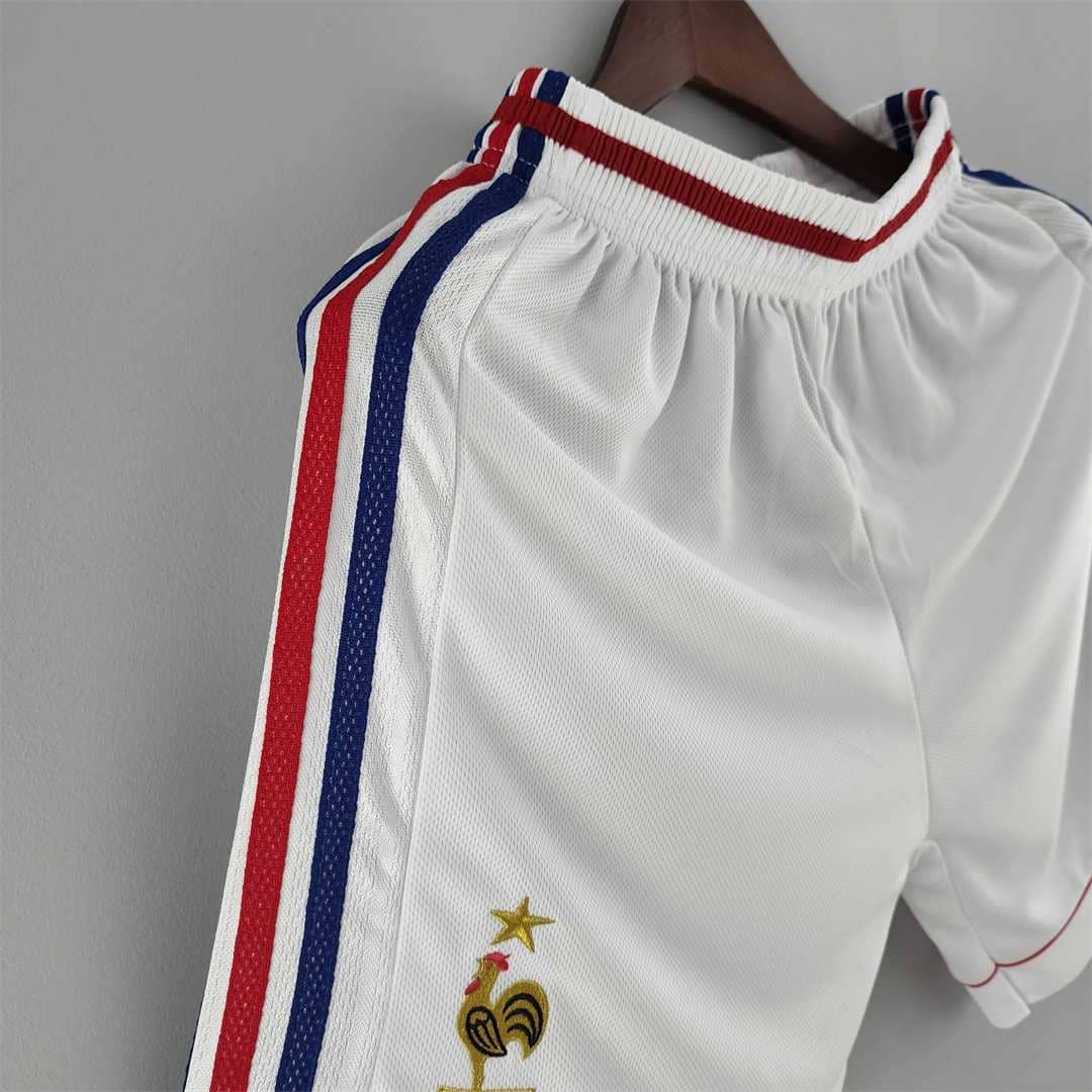 France 1998 Short Blanc