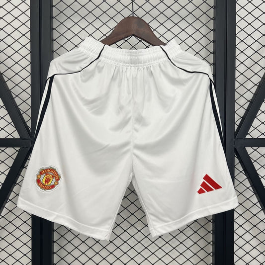 Manchester United 25/26 Short Blanc