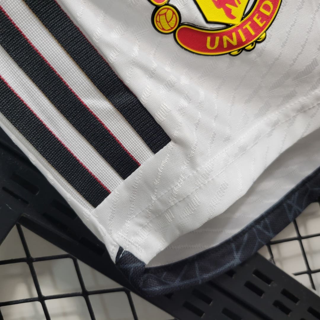 Manchester United 23/24 Short Blanc