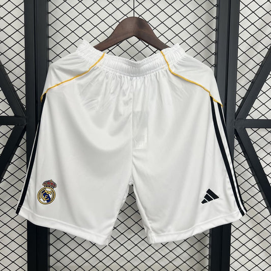 Real Madrid 25/26 Short Blanc