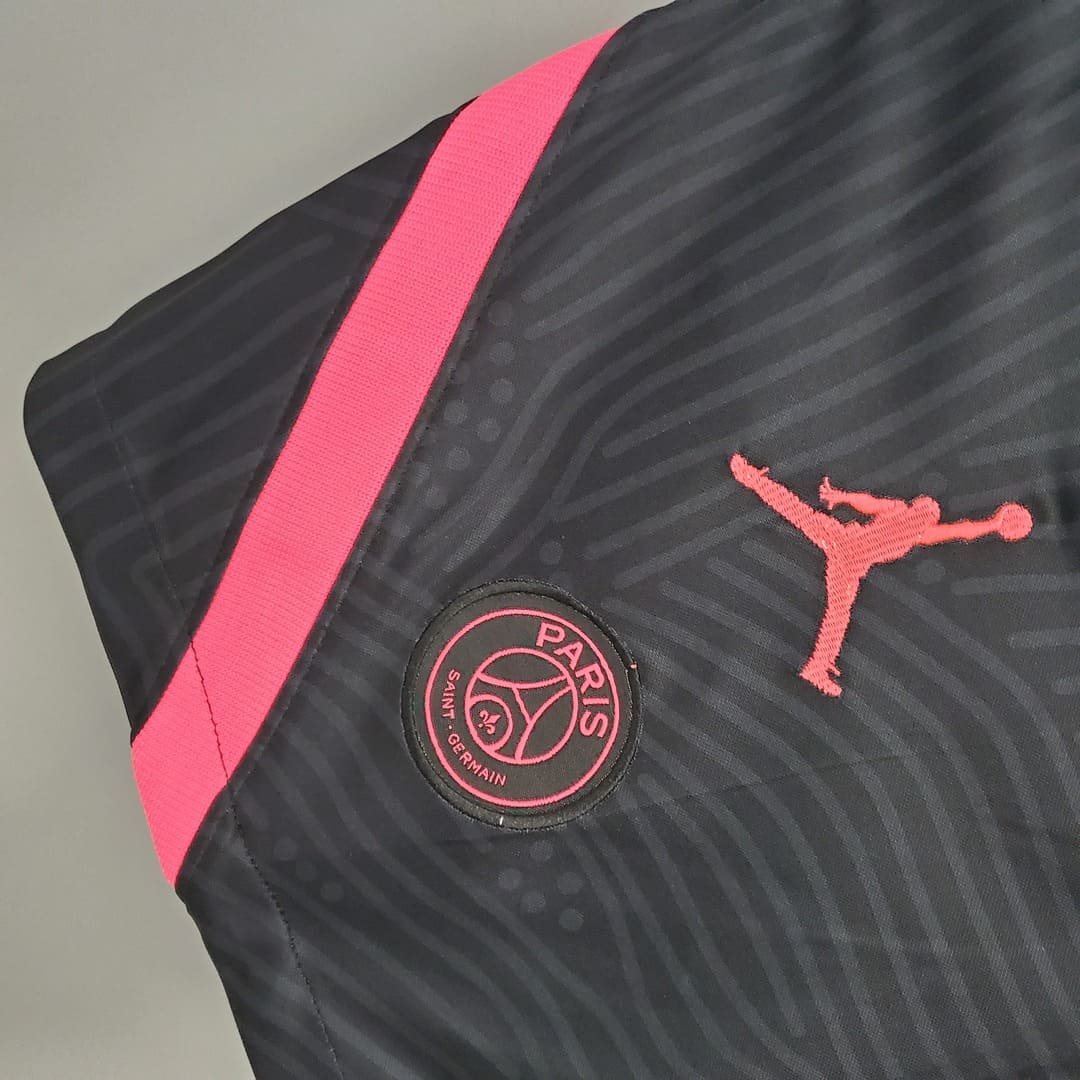 Paris Saint-Germain 21/22 Short Entrainement Jordan Noir & Rose