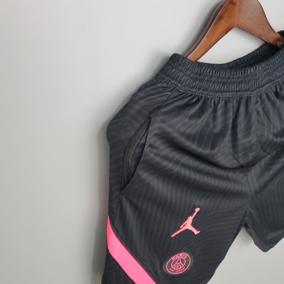 Paris Saint-Germain 21/22 Short Entrainement Jordan Noir & Rose