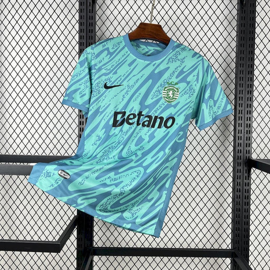 Sporting Lisbonne 25/26 Maillot Gardien Bleu
