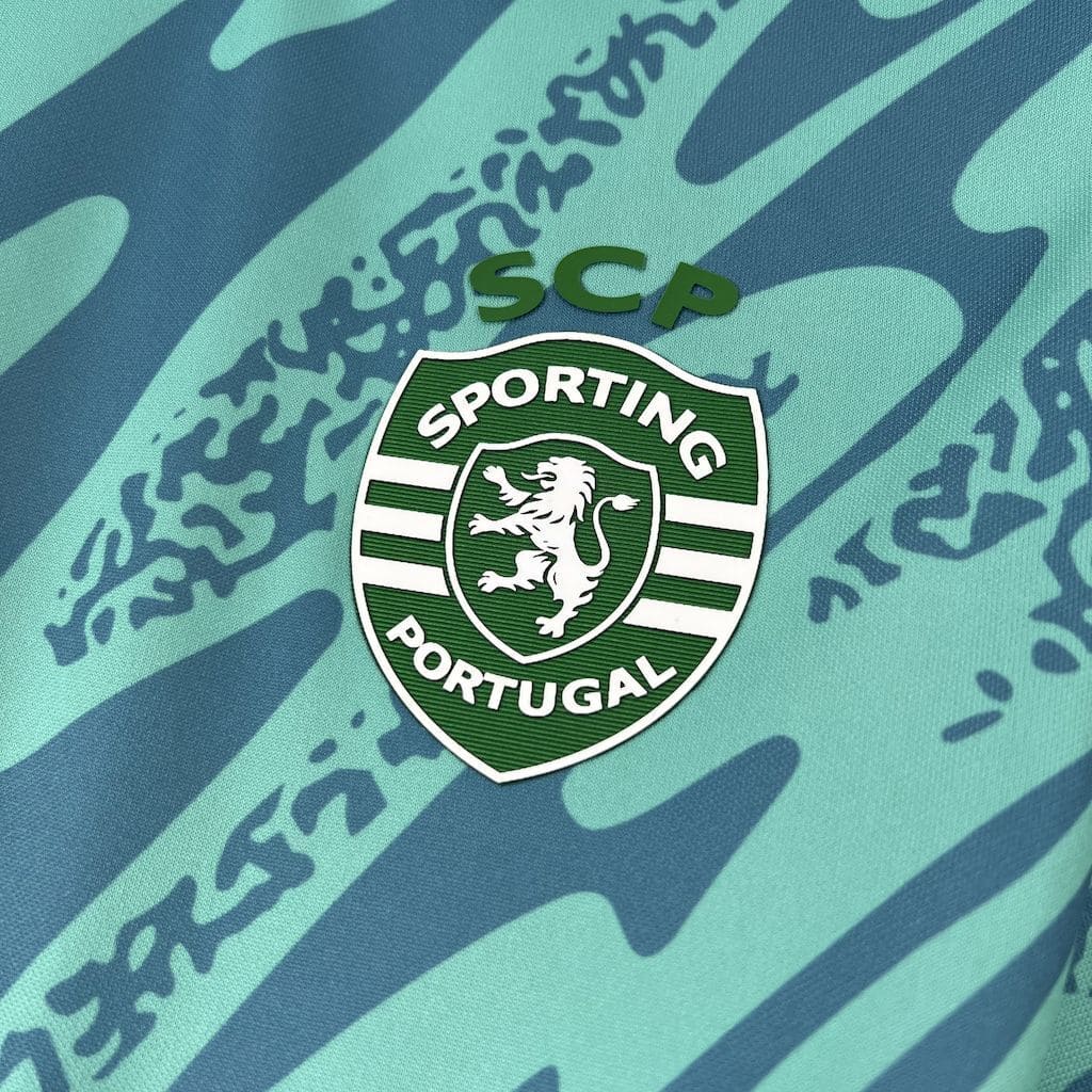 Sporting Lisbonne 25/26 Maillot Gardien Bleu