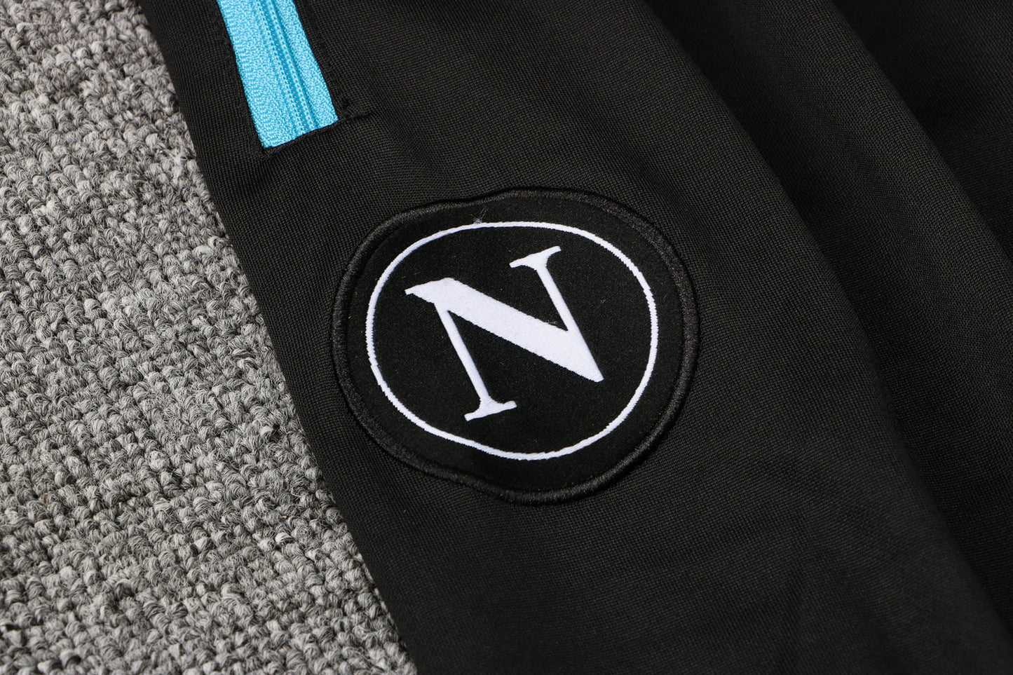 Napoli 21/22 - Veste/Survêtement Kappa x Marcelo Burlon Bleue