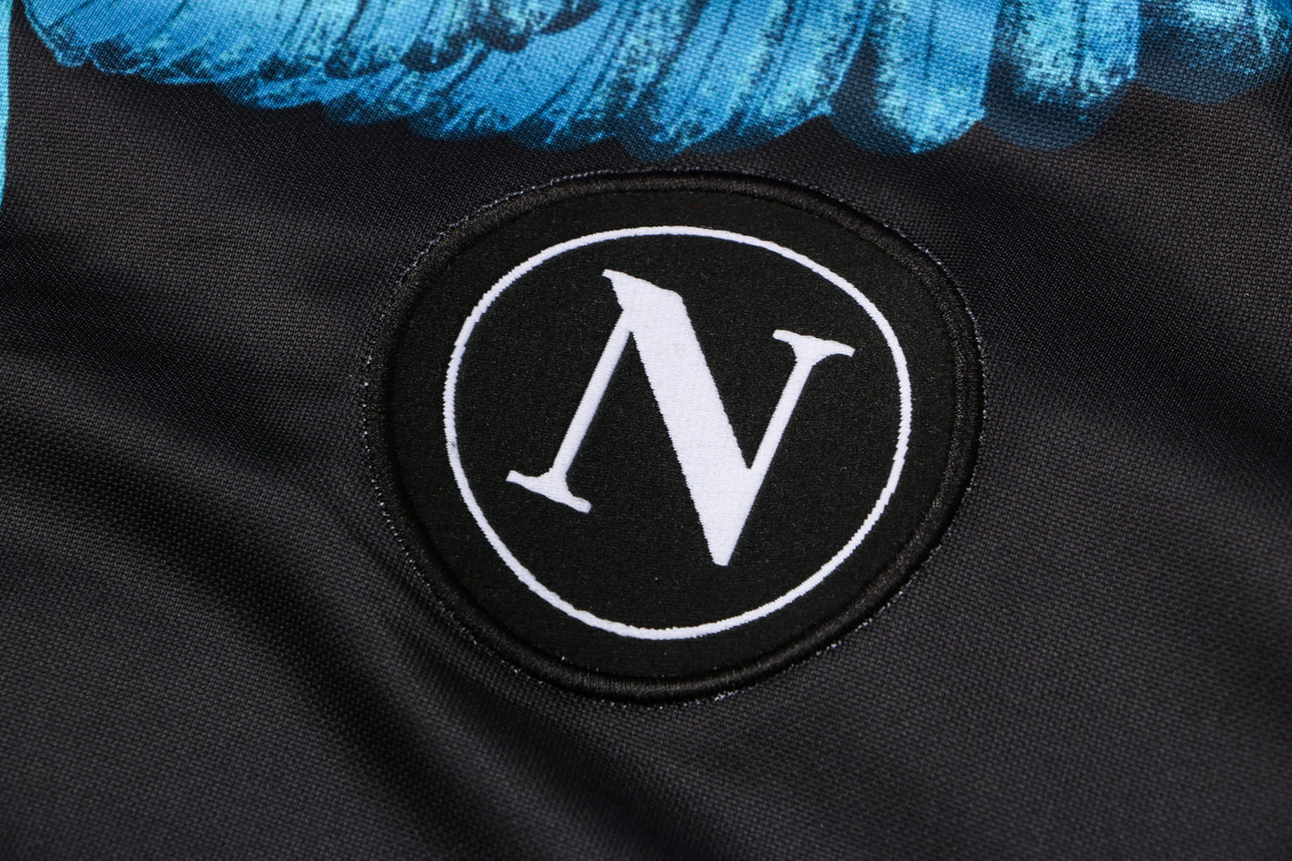 Napoli 21/22 - Veste/Survêtement Kappa x Marcelo Burlon Bleue