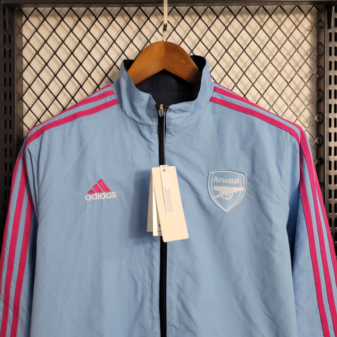 Arsenal 23/24 - Veste Réversible Bleue