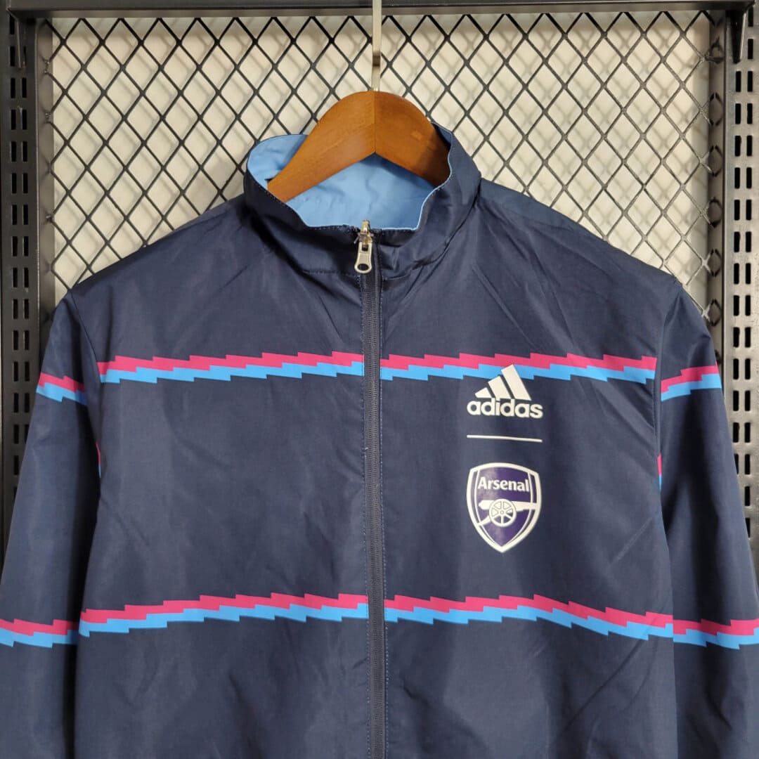 Arsenal 23/24 - Veste Réversible Bleue