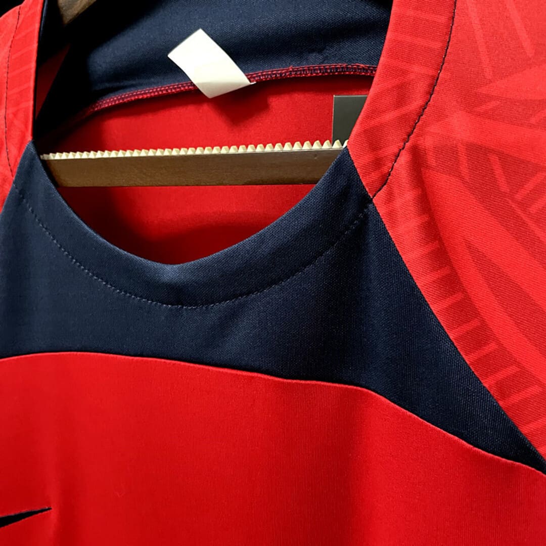 Paris Saint-Germain 22/23 Maillot Échauffement Rouge